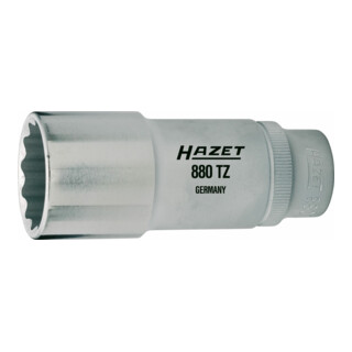 HAZET Doppel-6-Kant-Steckschlüssel-Einsatz 880TZ-14 s: 14 mm Vierkant hohl 10 mm (3/8")