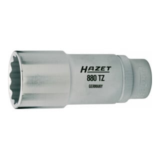 HAZET Doppel-6-Kant-Steckschlüssel-Einsatz 880TZ-19 s: 19 mm Vierkant hohl 10 mm (3/8")