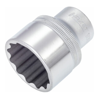 HAZET Doppel-6-Kant-Steckschlüssel-Einsatz 900AZ s: 1.1/4" Vierkant hohl 12,5 mm (1/2")
