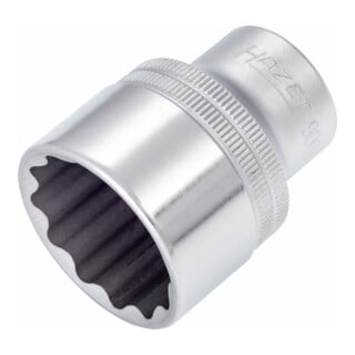 HAZET Doppel-6-Kant-Steckschlüssel-Einsatz 900AZ s: 1.1/8" Vierkant hohl 12,5 mm (1/2")