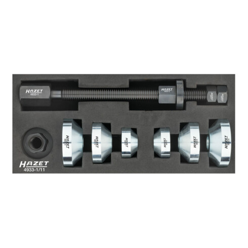 HAZET Doppel-Konus Radlagerwerkzeug-Satz 4933-1/11
