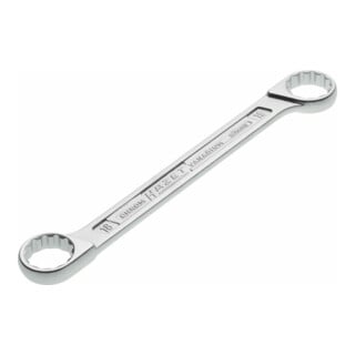 HAZET Doppel-Ringschlüssel 610N-18X19 Außen-Doppel-Sechskant-Tractionsprofil 18 x 19 mm