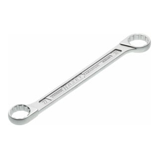 HAZET Doppel-Ringschlüssel 610N-27X32 Außen-Doppel-Sechskant-Tractionsprofil 27 x 32 mm