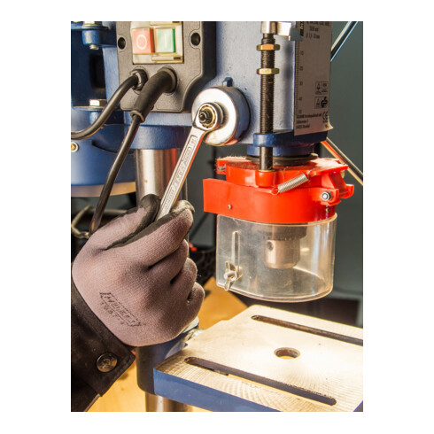 HAZET Doppel-Ringschlüssel-Satz 610N/8RS Außen-Doppel-Sechskant-Tractionsprofil 6 x 7 - 21 x 22 Anzahl Werkzeuge: 8