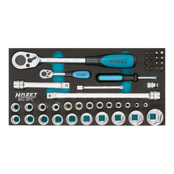 HAZET doppenset 953SPC, 1/2 inch, 47 stuks