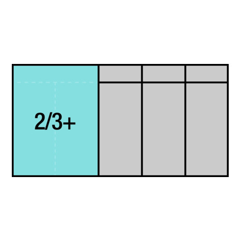 HAZET doppenset geïsoleerd 163-545/41 vierkant hol 10 mm (3/8 inch) buitenzeskant tractieprofiel Aantal gereedschappen: 41