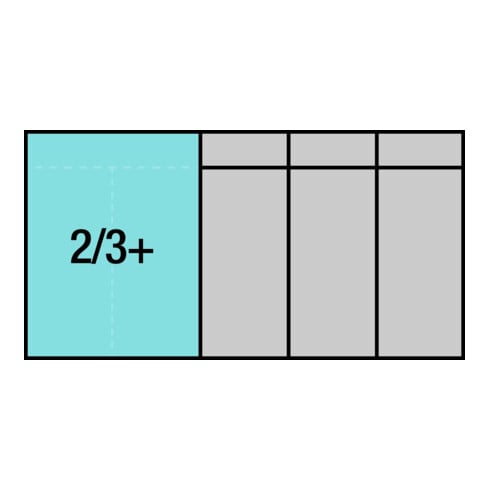 HAZET doppenset geïsoleerd 163-545/41 vierkant hol 10 mm (3/8 inch) buitenzeskant tractieprofiel Aantal gereedschappen: 41