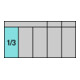 HAZET doppenset, inwendig vierkant (Robertson) 10 =3⁄8'', 33-delig 163-483/33 vierkant hol 10 mm (3/8 inch) uitwendig zeshoekig tractieprofiel, inwendig zeshoekig profiel Aantal gereedschappen-5