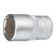HAZET Dopsleutel ∙ zeskant 850-11 ∙ Vierkant hol 6,3 mm (1/4 inch) ∙ Buiten-zeskant-tractieprofiel ∙ 11 mm