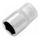 HAZET Dopsleutel ∙ zeskant 850-11 ∙ Vierkant hol 6,3 mm (1/4 inch) ∙ Buiten-zeskant-tractieprofiel ∙ 11 mm