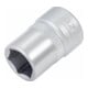 HAZET Dopsleutel ∙ zeskant 880-11 ∙ Vierkant hol 10 mm (3/8 inch) ∙ Buiten-zeskant-tractieprofiel ∙ 11 mm