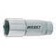 HAZET Dopsleutel ∙ zeskant 880LG-13 ∙ Vierkant hol 10 mm (3/8 inch) ∙ Buiten-zeskant-tractieprofiel ∙ 13 mm