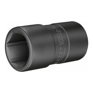 HAZET Dopsleutel FORD wielschroefverbinding 900SLG-18X20 ∙ Vierkant hol 12,5 mm (1/2 inch) ∙ Buiten-zeskant-tractieprofiel ∙ 18 x 20 mm