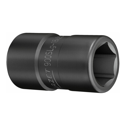 HAZET Dopsleutel FORD wielschroefverbinding 900SLG-18X20 ∙ Vierkant hol 12,5 mm (1/2 inch) ∙ Buiten-zeskant-tractieprofiel ∙ 18 x 20 mm