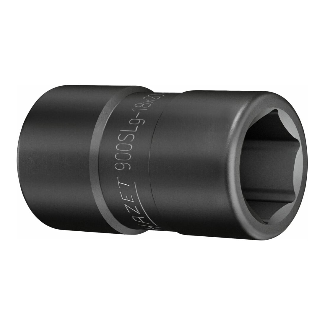HAZET Dopsleutel FORD wielschroefverbinding 900SLG-18X20 ∙ Vierkant hol 12,5 mm (1/2 inch) ∙ Buiten-zeskant-tractieprofiel ∙ 18 x 20 mm