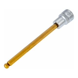 HAZET dopsleutelbit 3/8" zeskant met kogeleinde