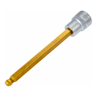 HAZET dopsleutelbit 3/8" zeskant met kogeleinde