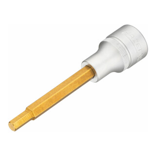 HAZET Dopsleutelbit 986L-6 ∙ Vierkant hol 12,5 mm (1/2 inch) ∙ Binnen-zeskant-profiel ∙ 6 mm