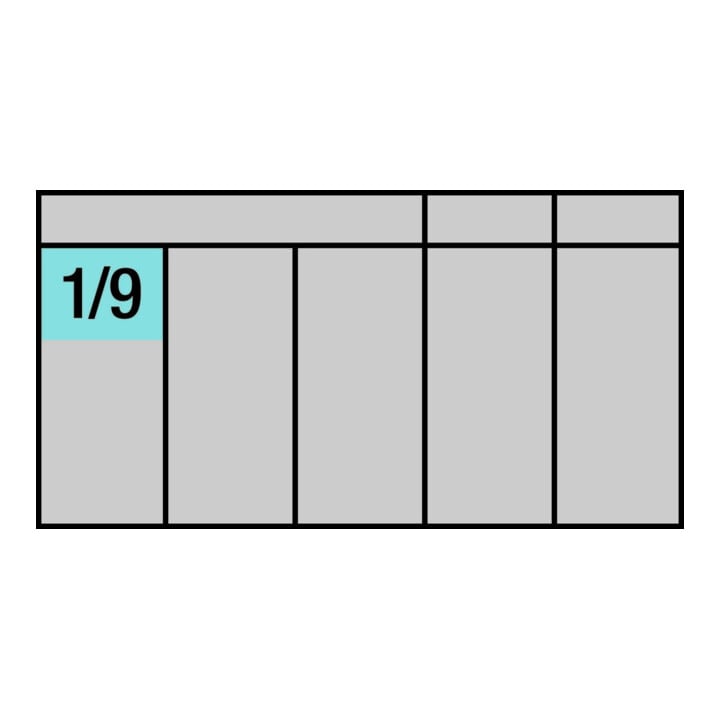 HAZET Dopsleutelbitset 8801/6 ∙ Vierkant hol 10 mm (3/8 inch) ∙ Binnen-zeskant-profiel ∙ 4 – 10 ∙ Aantal gereedschappen: 6