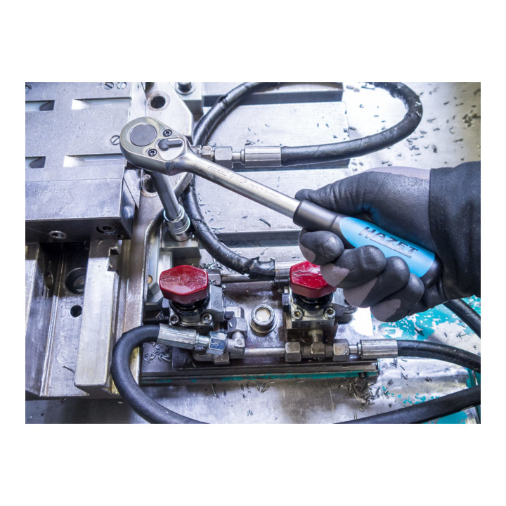 HAZET dopsleutelset 900 vierkant hol 12,5 mm (1/2 inch) buitenzeskant tractieprofiel Aantal gereedschappen: 25