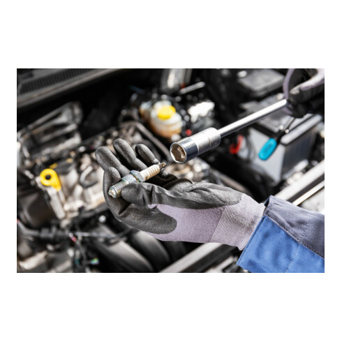 Douille de bougie HAZET 3/8" hexagonale pour bougies d'allumage