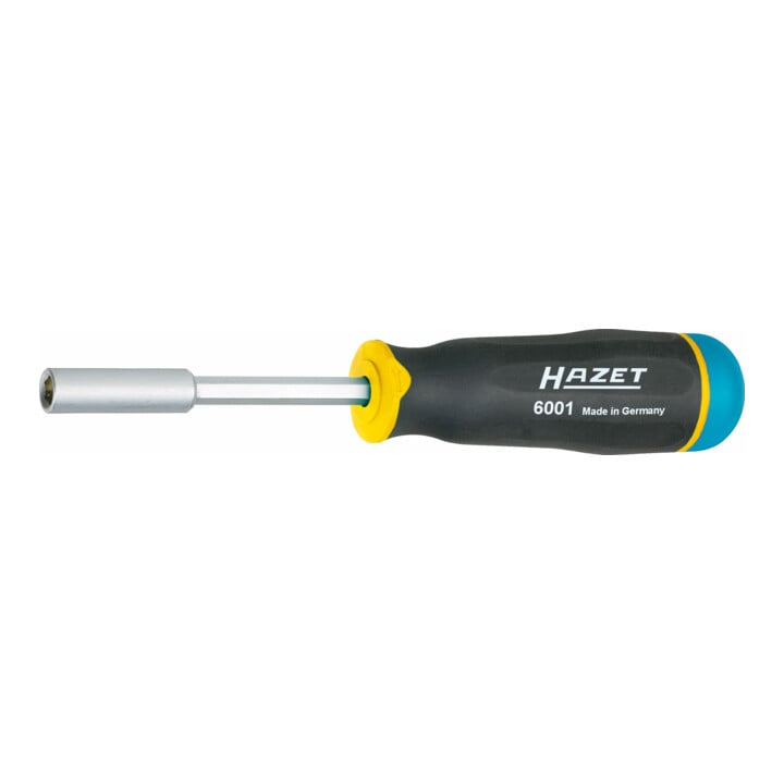 HAZET Draaimoment-schroevendraaier 6001-1.5/3 ∙ Nm min.-max.: 0.6 – 1.5 Nm ∙ Afwijking: 10% ∙ Zeskant hol 6,3 (1/4 inch) ∙ Aantal gereedschappen: 3