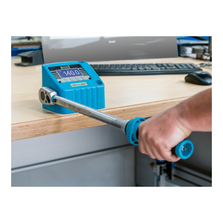 HAZET Drehmoment-Prüfgerät, elektronisch, 10 - 350 Nm 7901E Nm min-max: 10 - 350 Nm Vierkant hohl 12,5 mm (1/2 Zoll)