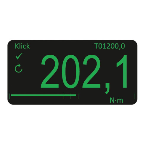 HAZET Drehmoment-Prüfgerät, elektronisch, 100 - 1000 Nm 7902E Nm min-max: 100 - 1000 Nm