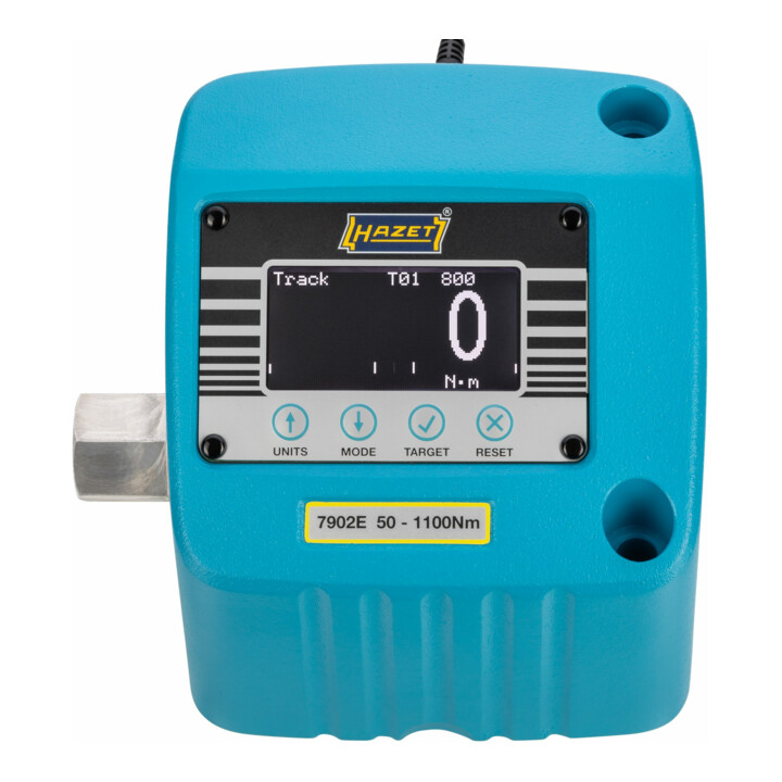HAZET Drehmoment-Prüfgerät, elektronisch, 100 - 1000 Nm 7902E Nm min-max: 100 - 1000 Nm