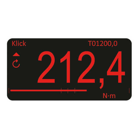HAZET Drehmoment-Prüfgerät, elektronisch, 100 - 1000 Nm 7902E Nm min-max: 100 - 1000 Nm