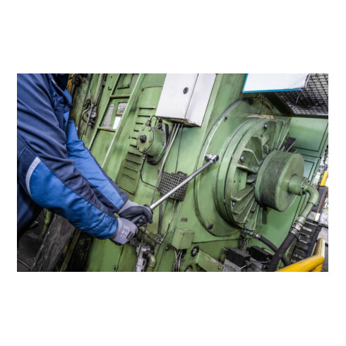 HAZET Drehmoment-Schlüssel 6123-1CTCAL Nm min-max: 60 - 320 Nm Toleranz: 2% Vierkant massiv 12,5 mm (1/2 Zoll)