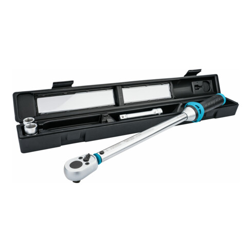 HAZET Drehmoment-Werkzeug Satz 5122-3CT/4, 40 – 200 Nm, Toleranz: 3%, Vierkant massiv 12,5 mm (1/2 Zoll)