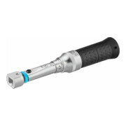 HAZET Drehmomentschraubendreher mit Quergriff 6005CT-100, Drehmomentbereich min-max: 4 – 10 Nm, Genauigkeit: 6%, 1/4 Zoll (6,3 mm) Sechskant Länge: 198 mm