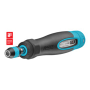 HAZET Drehmomentschraubendreher mit Standardgriff 6004CT-3, Drehmomentbereich min-max: 0.02 – 0.3 Nm, Genauigkeit: 6%, 1/4 Zoll (6,3 mm) Sechskant Länge: 196 mm
