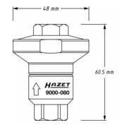 HAZET Druckluft-Minderer 9000-080-5