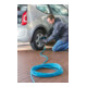 HAZET Druckluftschlauch mit Schnellkupplung und Anschlussnippel 9040-620-2