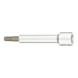 HAZET Écrou de fixation amortisseur outil 2710-105, carré 1/2" (12,5 mm), profil extérieur 16 pans, SW 106 mm