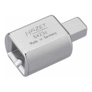 HAZET Einsteck-Adapter 6423C Einsteck-Vierkant 9 x 12 mm Einsteck-Vierkant 14 x 18 mm