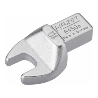 HAZET Einsteck-Maulschlüssel 6450C-10 Einsteck-Vierkant 9 x 12 mm Außen-Sechskant Profil 10