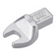 HAZET Einsteck-Maulschlüssel 6450C-10 Einsteck-Vierkant 9 x 12 mm Außen-Sechskant Profil 10