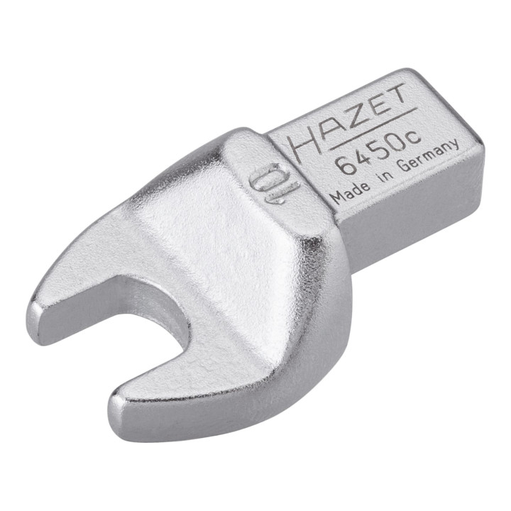 HAZET Einsteck-Maulschlüssel 6450C-10 Einsteck-Vierkant 9 x 12 mm Außen-Sechskant Profil 10