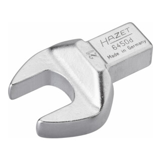 HAZET Einsteck-Maulschlüssel 6450D-21 Einsteck-Vierkant 14 x 18 mm Außen-Sechskant Profil 21