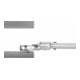 HAZET Einsteck-Ratschen-Ringschlüssel 6606D-17 Einsteck-Vierkant 14 x 18 mm Außen-Doppel-Sechskant Profil 17