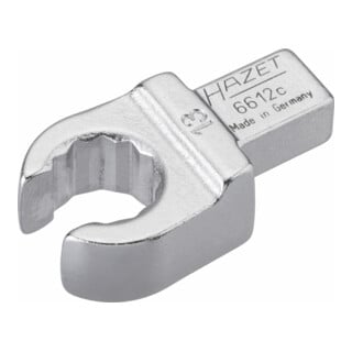 HAZET Einsteckringschlüssel offen, 9x12 mm