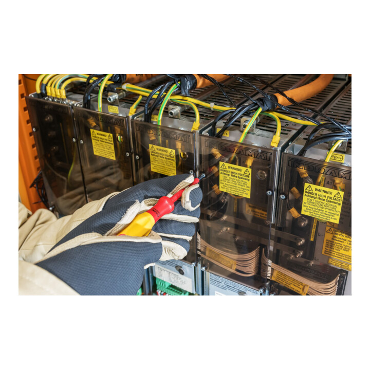 HAZET Elektricien-schroevendraaier ∙ geïsoleerd 810VDE-PH2 ∙ Kruiskop profiel PH ∙ PH2
