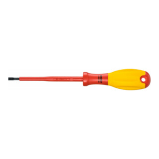 HAZET Elektriker-Schraubendreher 810VDE-40 Schlitz Profil 0.8 x 4