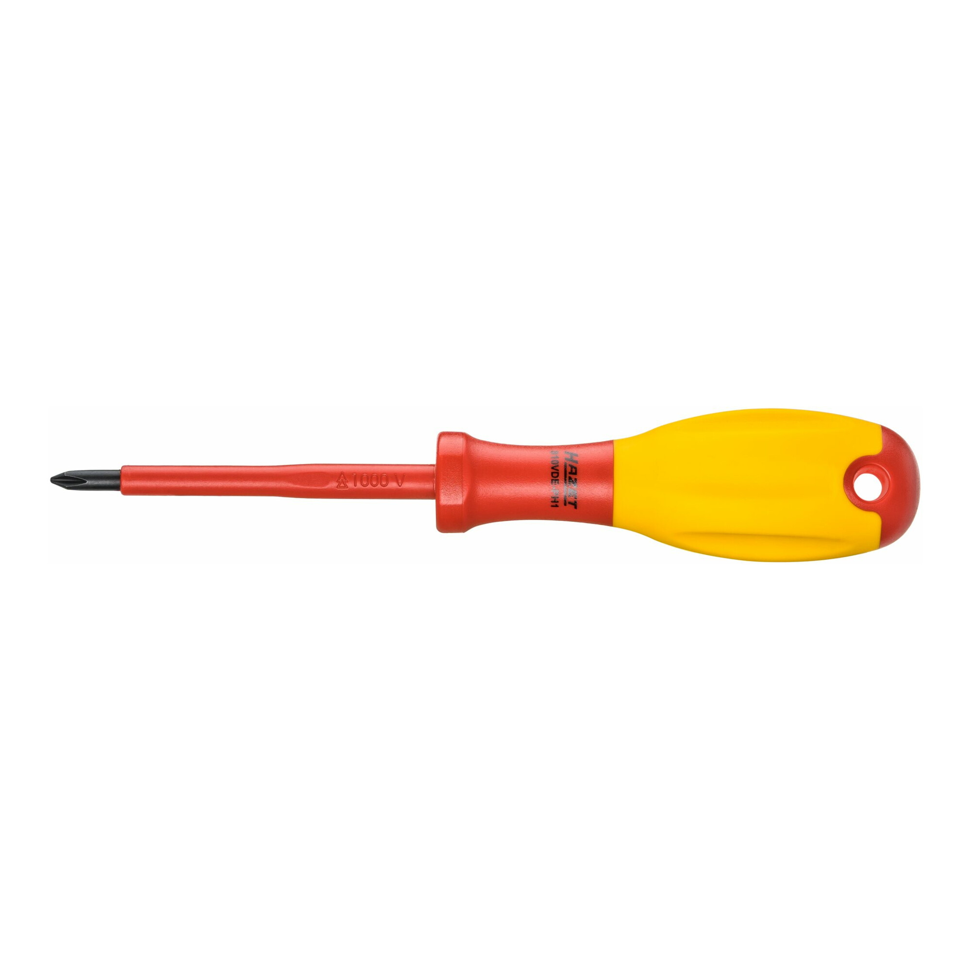 HAZET Elektriker-Schraubendreher 810VDE-PH1 Kreuzschlitz Profil PH PH1