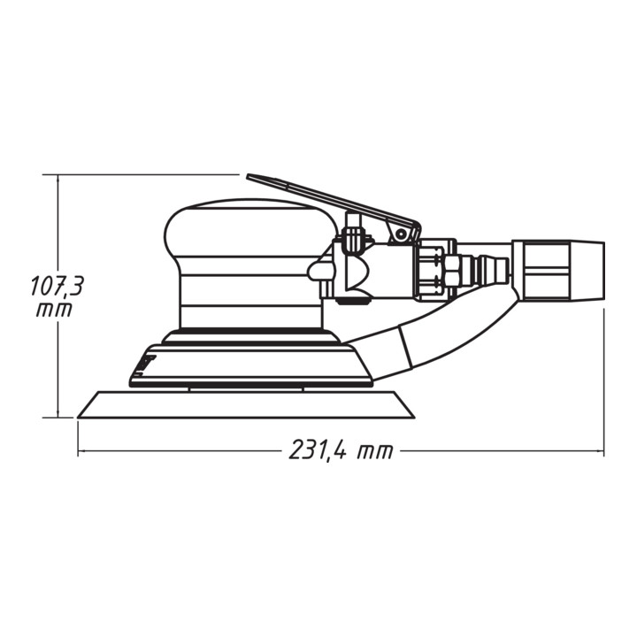 HAZET excentrische schuurmachine 9033-2