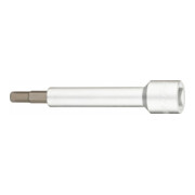 HAZET Federbein-Befestigungsmutter Werkzeug 2710-105, 1/2 Zoll (12,5 mm) Vierkant, Außen 16-kant Profil, SW 106 mm