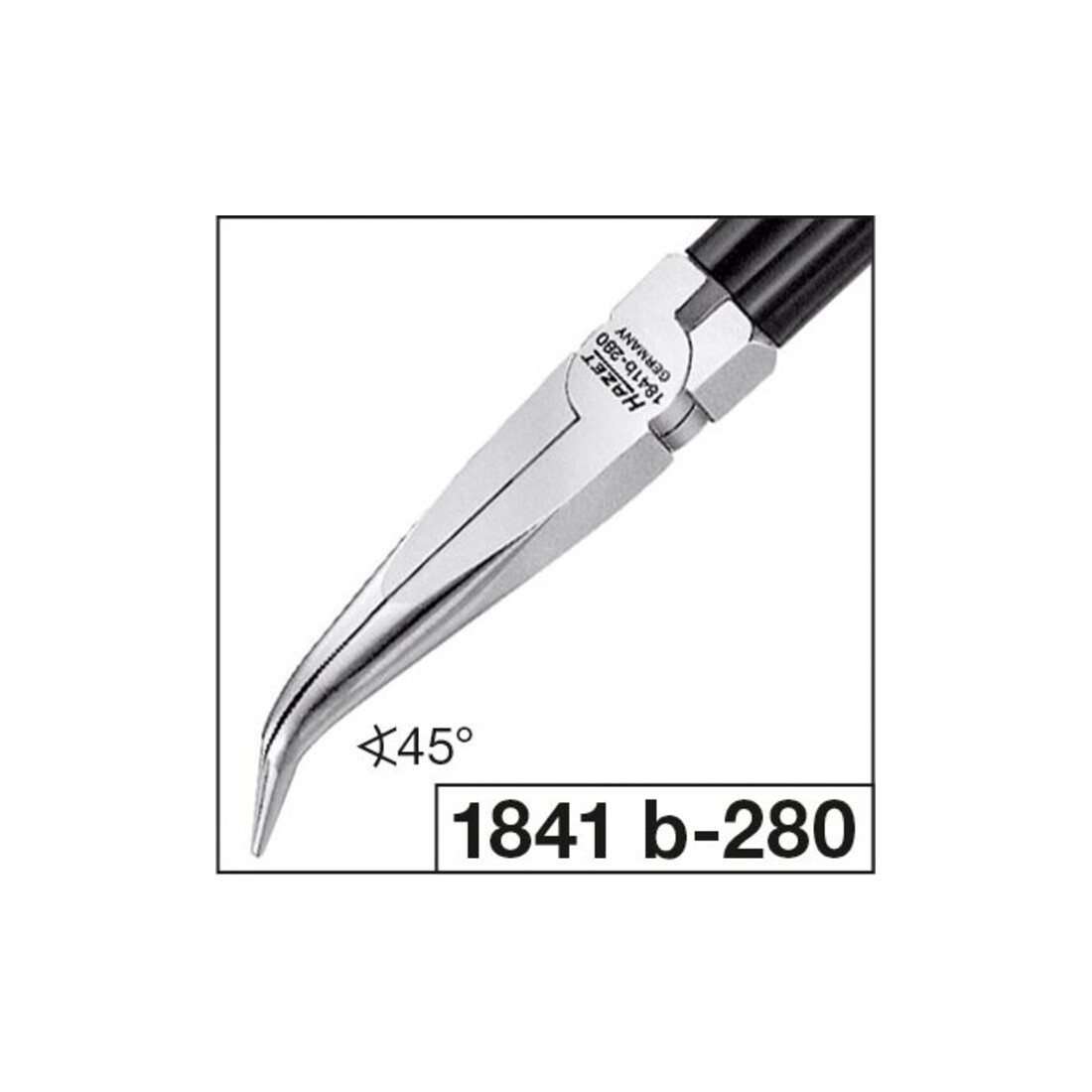 HAZET Flachrund-Zange 1841 Länge 280 mm